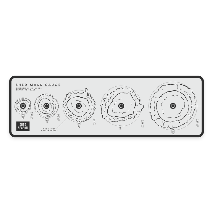 SHED MASS GAUGE (SMG) Sticker