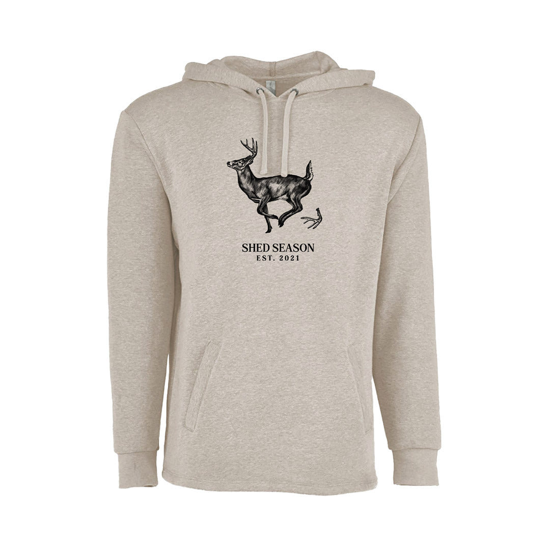 Shed Buck Hoodie - Oatmeal