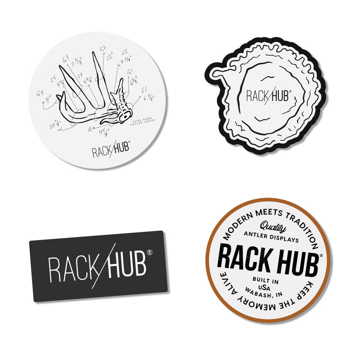 LOGO STICKER (4 PACK)